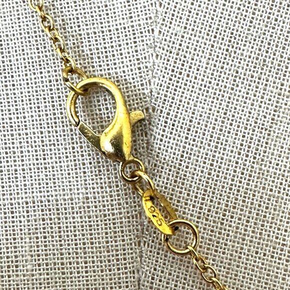 Vintage Cloisonné Enamel Ladybug Pendant Necklace - Picture 10 of 11